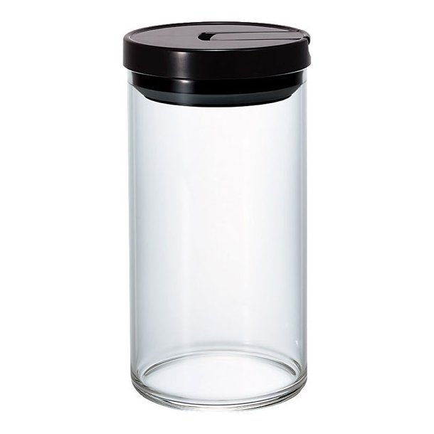 Hario glasbeholder, sort, 1000 ml