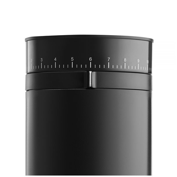 +100 gr friskristet kaffe (2024 model) Fellow Opus konisk, sort kaffekvrn