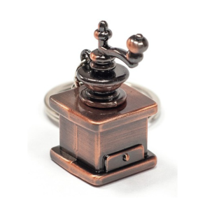 Nglering, kaffekvrn i kobber