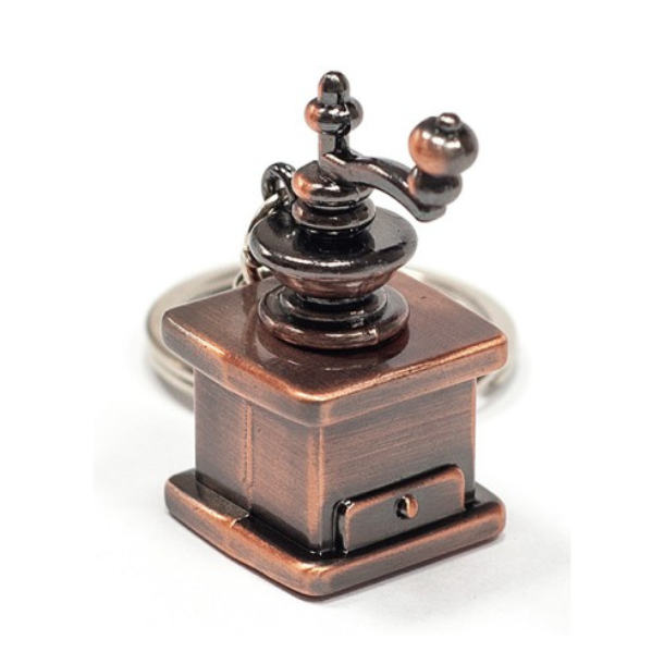 Nglering, kaffekvrn i kobber