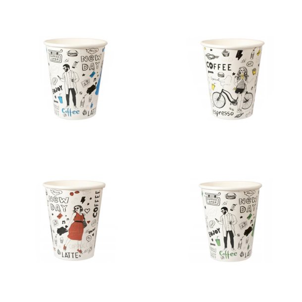 Papkrus New Day, 100 ml 50 stk