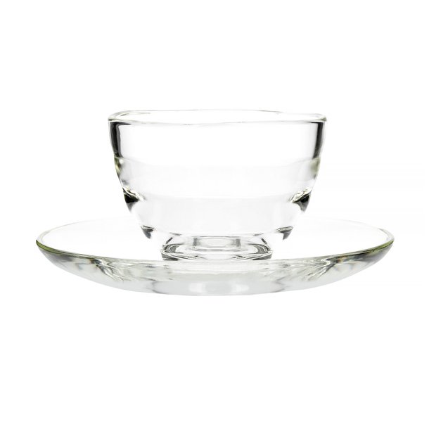 Hario Donau 800 ml Tea Pot + Yunomi Tea Glass Set