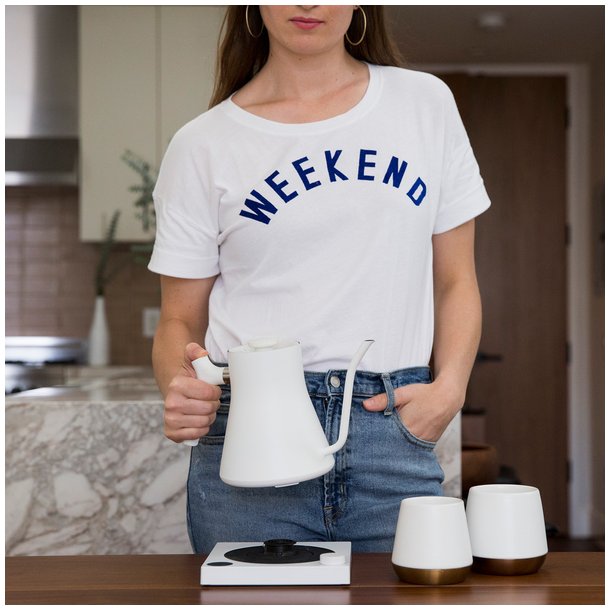 Fellow Stag EKG 0,9 l Elkedel hvid