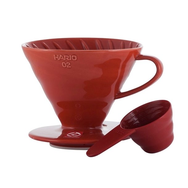 Hario V60 keramik 2 kops, rd