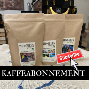 Kaffeabonnement 3 x 250 gr Good Vibes og blends