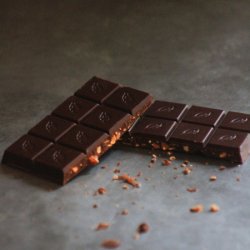 Willie's Cacao - Mrk Chocolate - Ristede Mandler 50 gr