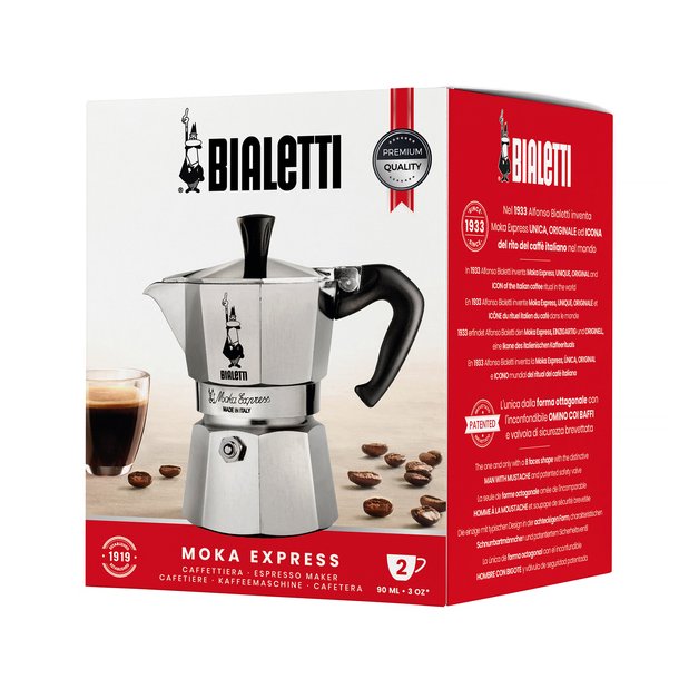 Bialetti Moka Express 2 kop