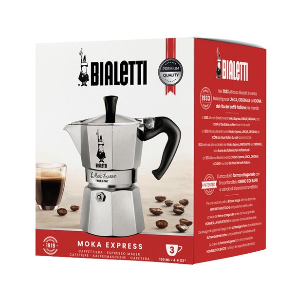 Bialetti Deco Glamour Moka Express 6 kop