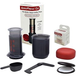 Inkl 65 gr friskristet kaffe  Aeropress Go Travel kaffebrygger 