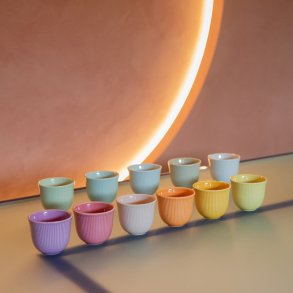 OUTLET Loveramics embossed, Dusty Pink 80 ml espresso