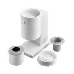 Fellow Opus konisk, hvid kaffekvrn