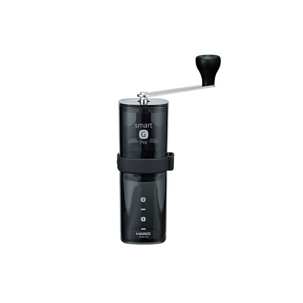 Hario G Smart, kaffekvrn, transparant sort