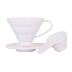 Hario V60 filterholder i hvid,  1 - 2  kops 