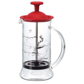 Hario Cafe press slim, rd, 240 ml CPSS-2-R