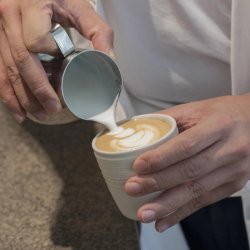 Loveramics Dale Harris signatur kop grn, 200 ml cappuccino