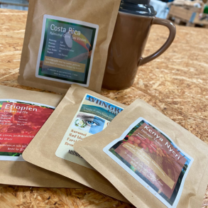 10 x 16 gram Lysristet kaffe