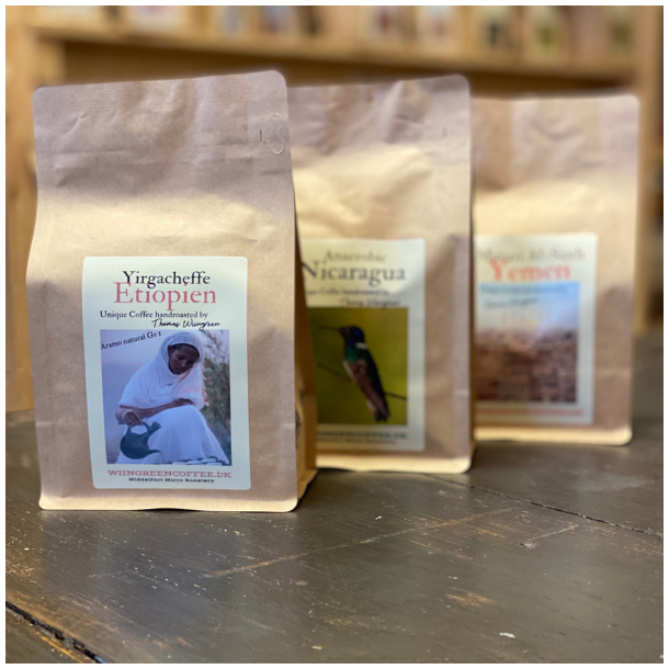 Kaffeabonnement 3 x 4 x 250 gr Unique Coffee