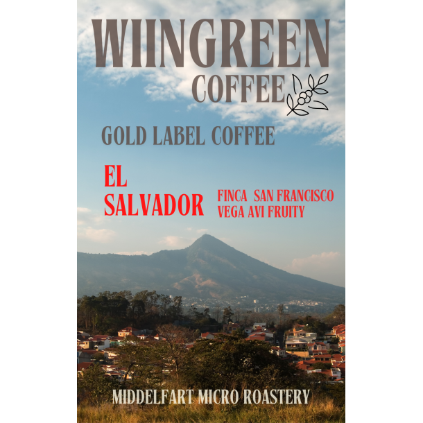El Salvador Vega AVI, Fruity, Friskristet kaffe 64 gr.