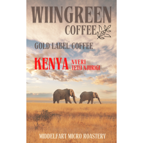 Kenya Nyeri Tetu Njurigi, Friskristet kaffe, hele bnner