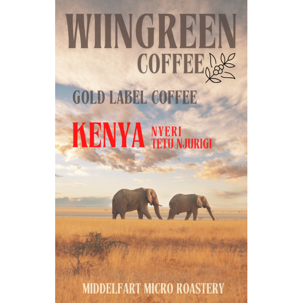 Kenya Nyeri Tetu Njurigi, Friskristet kaffe 64 gr.