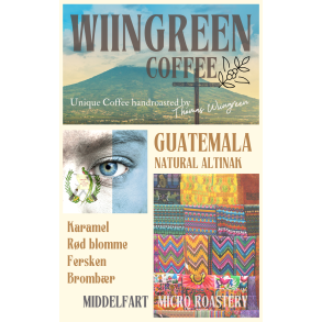 Guatemala Alnitak ANE, friskristet kaffe, hele b�nner