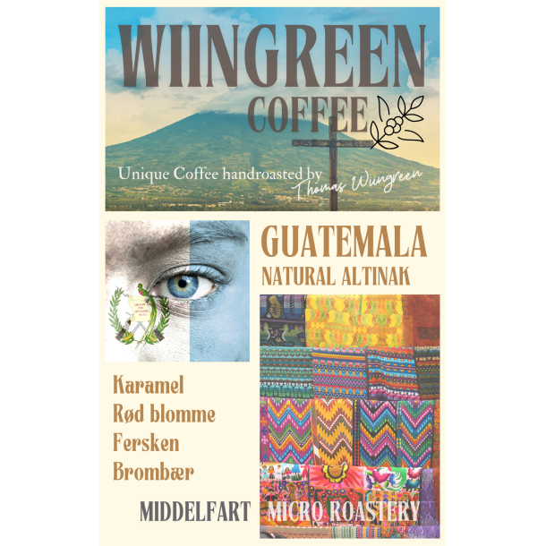 Guatemala Alnitak ANE, friskristet kaffe, hele b�nner