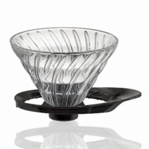 BLACK NOVEMBER Hario V60 Glass Drip 02 - Black