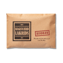 Bagsvrd lakrids, Hindbr 160 gr