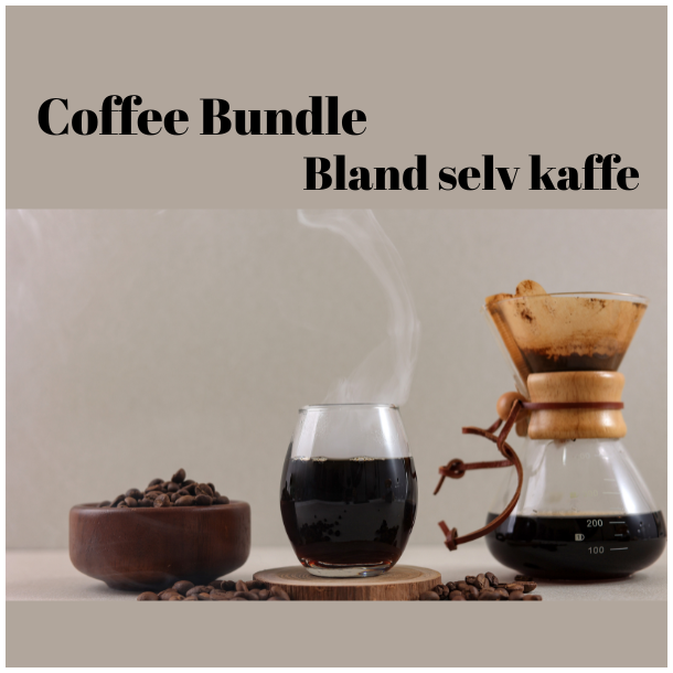 Bland selv kaffe - 250 gr Bundle