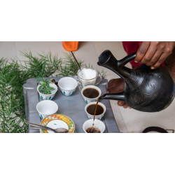 300 gr Etiopien/Guatemala natural coffee lysristet, hele b�nner