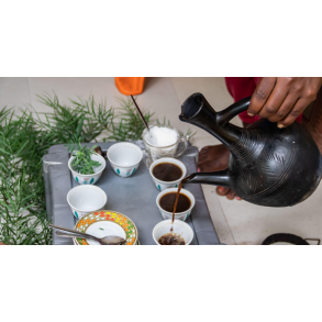 300 gr Etiopien/Guatemala natural coffee lysristet, hele b�nner