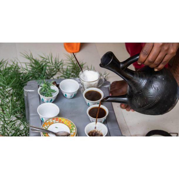 300 gr Etiopien/Guatemala natural coffee lysristet, hele b�nner