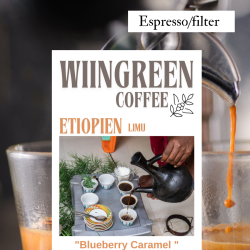 Etiopien Limu "Blueberry Caramel"  Friskristet kaffe