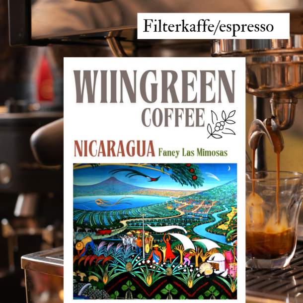 Nicaragua Fancy Las Mimosas, Friskristet kaffe