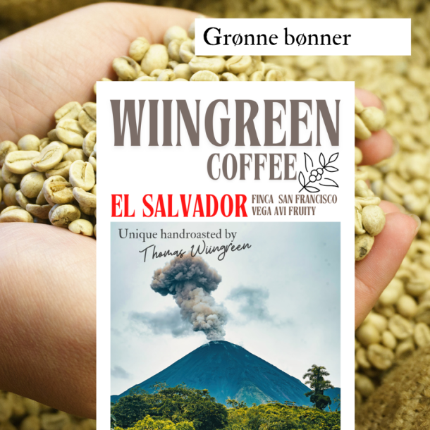 El Salvador Vega AVI, Fruity, Grnne bnner 1000 gr.