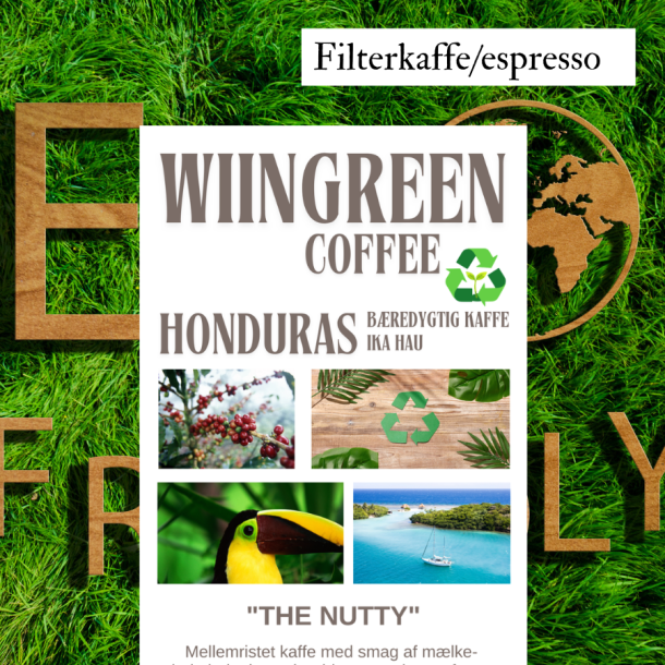 Honduras Ika Hau �kologisk, Friskristet kaffe