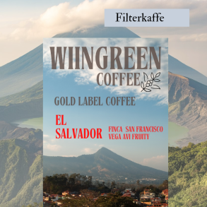 El Salvador Vega AVI, Fruity, Friskristet kaffe, hele b�nner