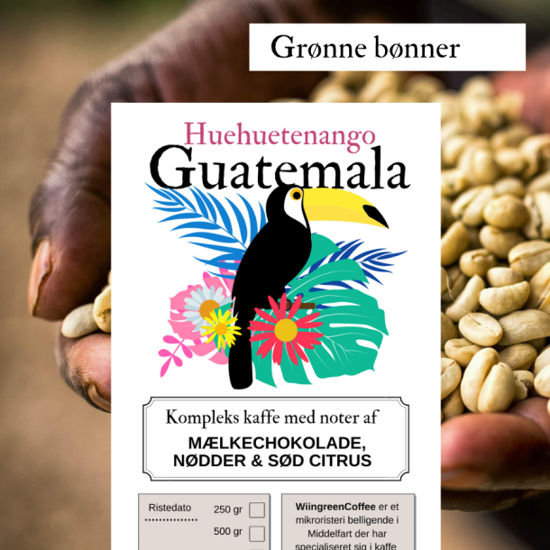 Guatemala, Huehuetenango, Grnne bnner, 1000 gr