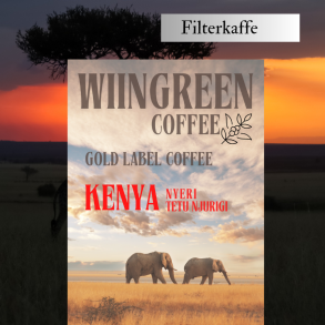 Kenya Nyeri Tetu Njurigi, Friskristet kaffe, hele b�nner