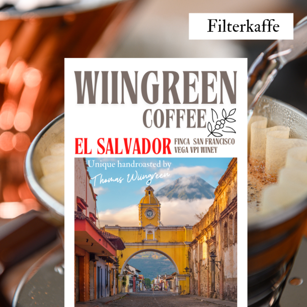 El Salvador Vega VPI, Winey, Friskristet kaffe, 250 gr