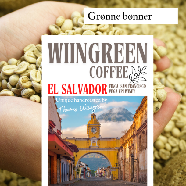 El Salvador Vega VPI, Winey, Grnne bnner1000 gr.