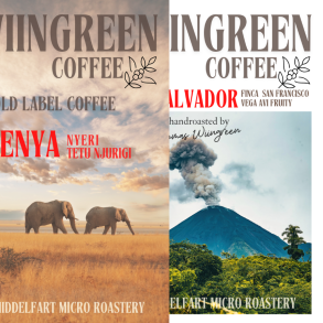 150 gr Kenya Tetu + 150 gr El Salvador Vega AVI