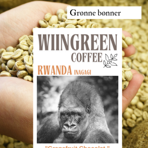 1000 gr RWANDA inagagi vasket kaffe, r bnner