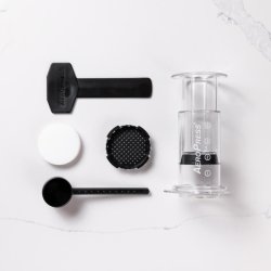 Aeropress clear coffee maker