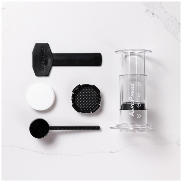 Aeropress clear coffee maker