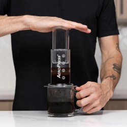 Aeropress clear coffee maker