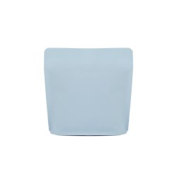 K-Seal Recyclable, Soft-Touch, Baby Blue + Zip+ Valve 350g