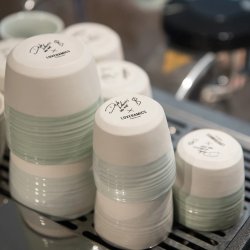 Loveramics Dale Harris signatur kop grn, 200 ml cappuccino