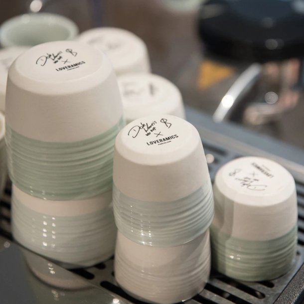 Loveramics Dale Harris signatur kop grn, 200 ml cappuccino