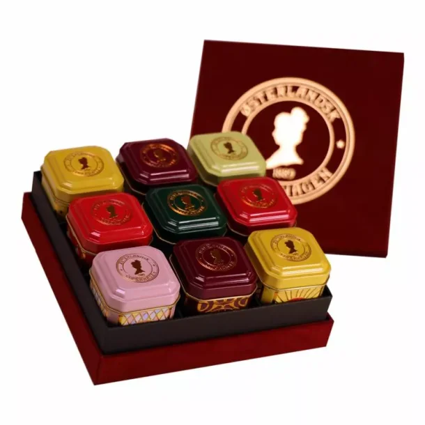 Gave�ske med 9 d�ser l�s te - Damernes The